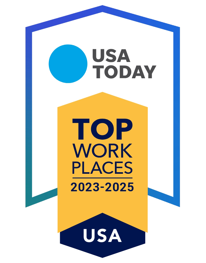 USA Today Top Workplaces 2023-2025